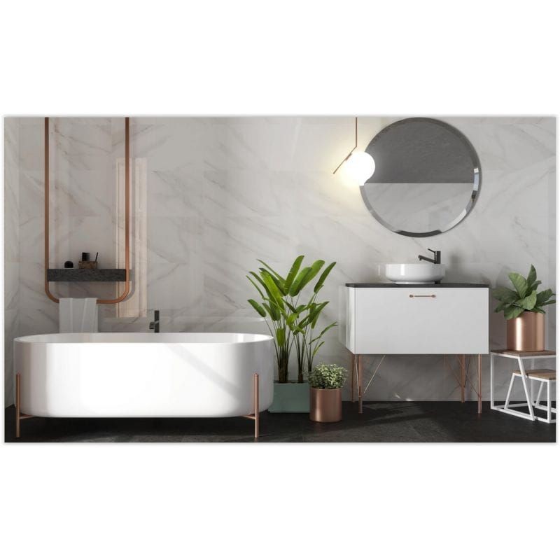 Pamesa Lenci Blanco 60x60 płytki gresowe imitujące marmur 146008