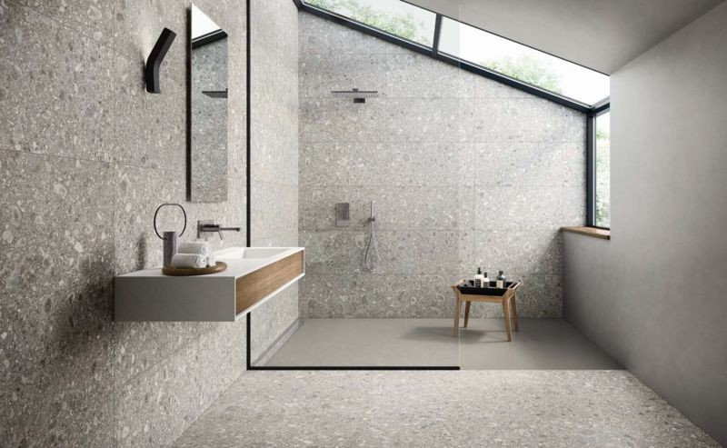 Ergon Lombarda Grigio Rett. Lapp. 90x90 E076 płytka gresowa 162159