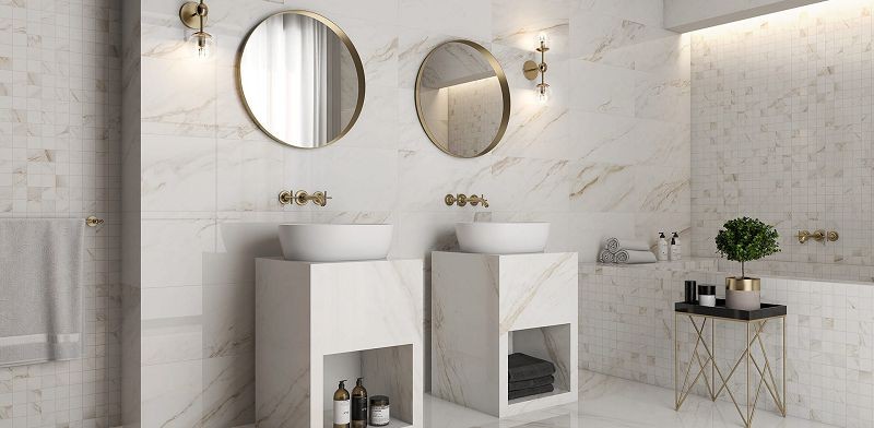 Argenta Hera White Polished 120x120 płytka podłogowa imitująca marmur 104884