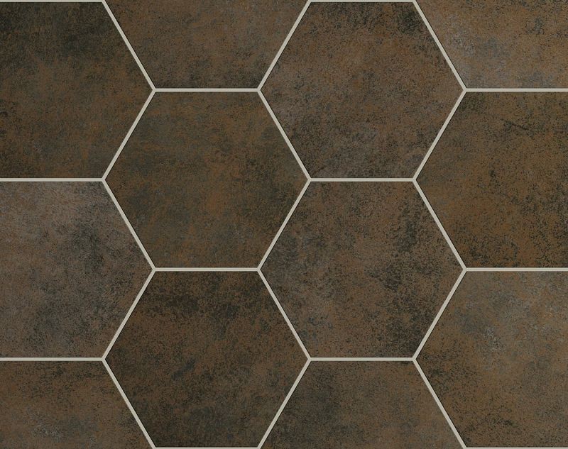 Equipe Oxide Hex Negro 17,5x20 płytki metalizowane heksagonalne 128377