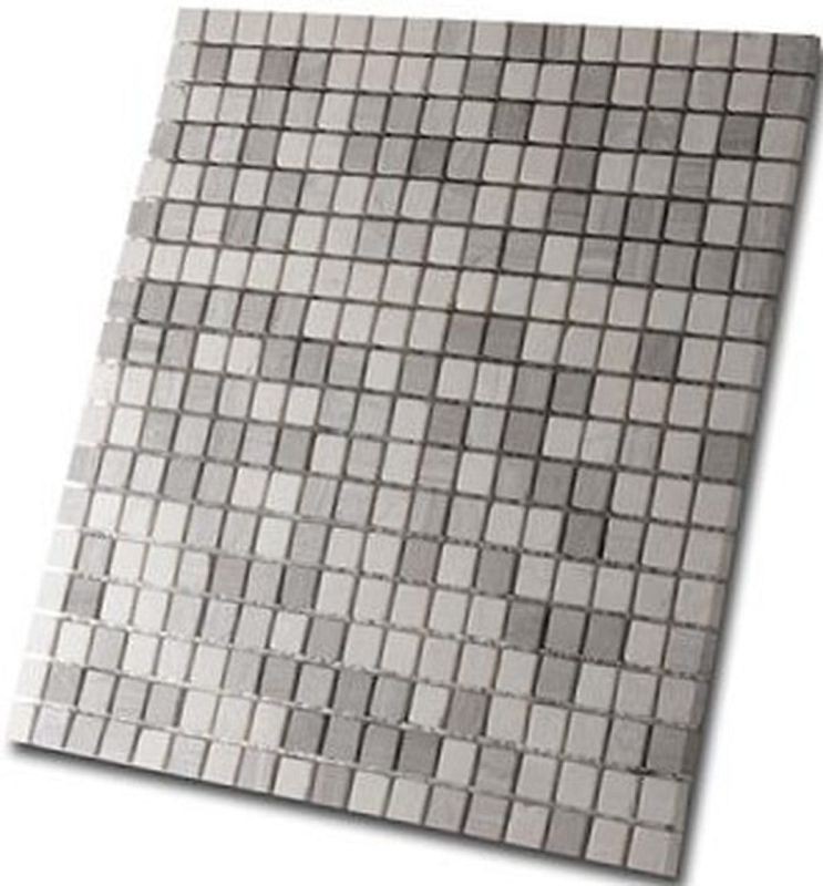 Mozaika Dekoracyjna 036056 Travertyn Grey Kostka 1,5x1,5 Plaster 30,5x30,5 104134