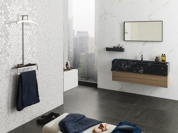 Płytki podłogowe, ścienne marmur białe połysk Porcelanosa Persia 59,6x59,6 15293