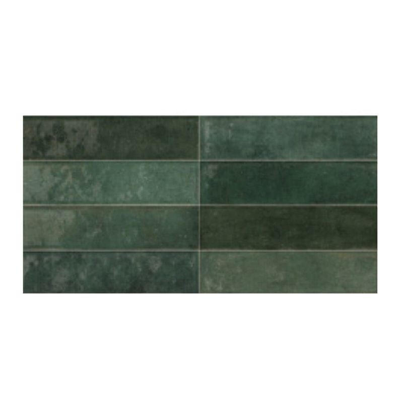 Mykonos Yebala Green 7,5x30 płytki cegiełki 144955