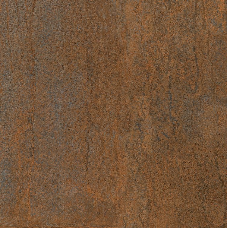 Płytki rude przetarte ze rdzą metalizowane industrialne Sant Agostino Oxidart Copper 90x90 79377
