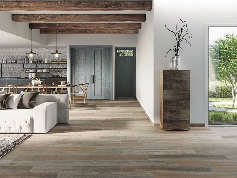 Baldocer Sumter Oak Rectificado 26x160 płytki drewnopodobne gresowe 117420