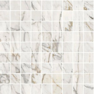 Marazzi Allmarble Golden White Mosaico 30x30 M4GX mozaika ścienna imitująca marmur