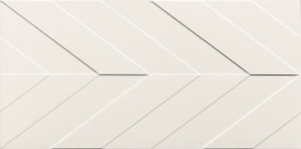 Marca Corona 4D Chevron White 40x80 D730 płytki ścienne 142808