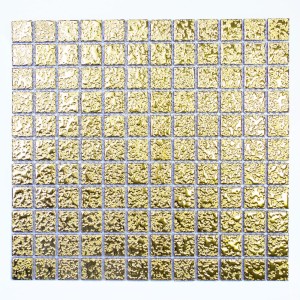 Mozaika 3D złota ceramiczna Metropol MM 0089 33,0 x 30,2