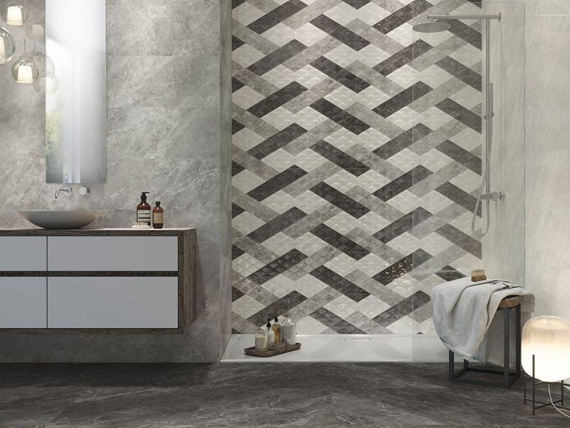 Baldocer Optic Balmoral Silver 30x90 płytki ścienne 116842