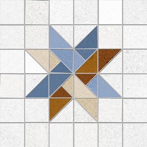 Vives Seine Arcole-R Azul 20x20 płytki patchworkowe gresowe