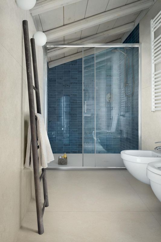 Marazzi Mystone Limestone Ivory 120x120 M9HA płytki betonowe gresowe 140195