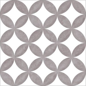 Mayolica District Circles Grey 20x20 płytka podłogowa