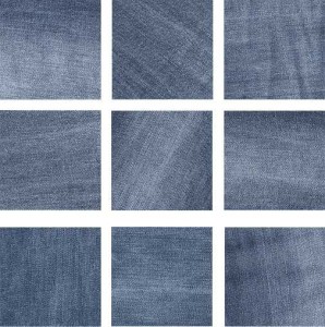 WOW Denim Indigo 14x14 płytka gresowa