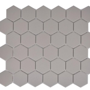 Mozaika heksagonalna szara mat Metropol MM 0580 32,5 x 28,1