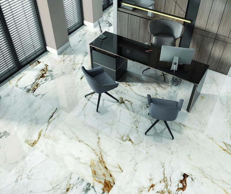 Halcon Barnaby White Pulido 120x120 płytki marmurowe gresowe 105559