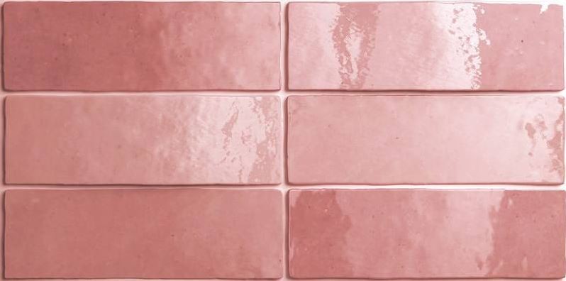Płytki-cegiełki różowe Equipe Artisan Rose Mallow 6,5x20 31963