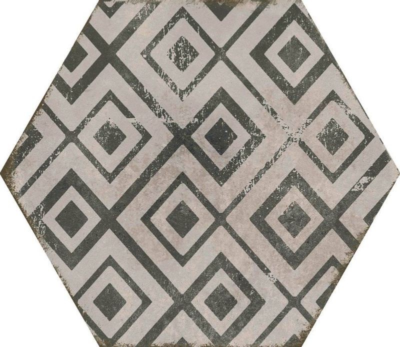 Marazzi Powder Decoro Deco FR 21x18,2 MNDZ płytka heksagonalna 141302
