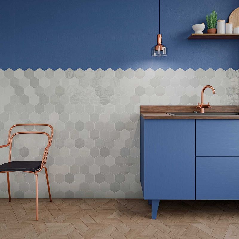 WOW Zellige Hexa Grey 10,8x12,4 płytka heksagonalna 156360