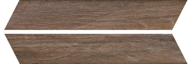 Rondine Vintage Brune Chevron 7,5x40,7 płytka gresowa 150463