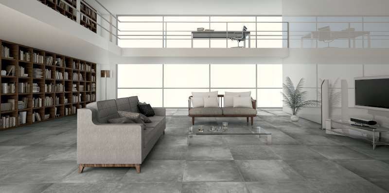 Abitare Icon Smoke 60x60 płytka gresowa imitująca beton 107630