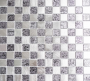 Mozaika mix alu szkło srebrny czarny Metropol MM 1119 32,7 x 30,2 80255