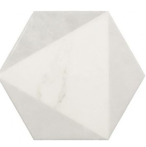 Płytki imitujące marmur Equipe Hexagon Peak 17.5X20