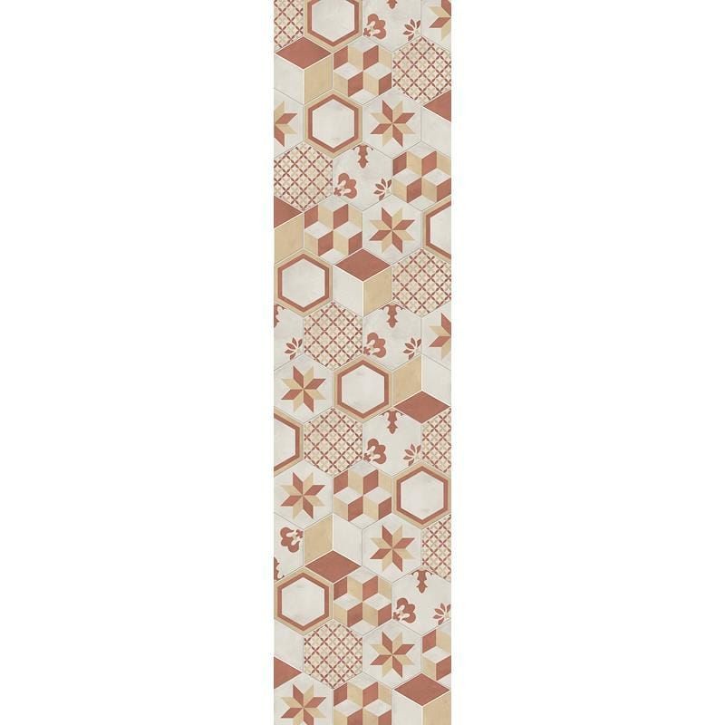 Marca Corona Terra Art Mix Tramonto/Crema Esagona 25x21,6 I429 płytki heksagonalne 144418