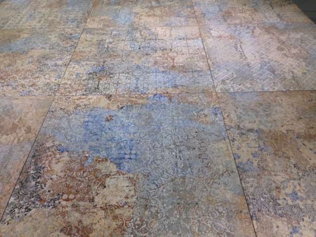 Promocja!!! Płytki patchworkowe gresowe niebieskie beż szare Aparici Carpet Vestige 59,2x59,2 11270
