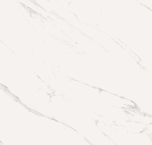Gres podłogowy imitujący biało- czarny marmur Casalgrande Padana Marmoker Statuario Grigio lucido 120x120x6,5 mm