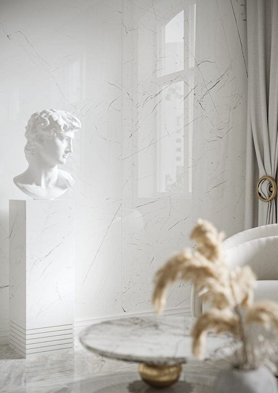 Cerrad Marmo Thassos White Poler 79,7x79,7 płytki gresowe imitujące marmur 120660