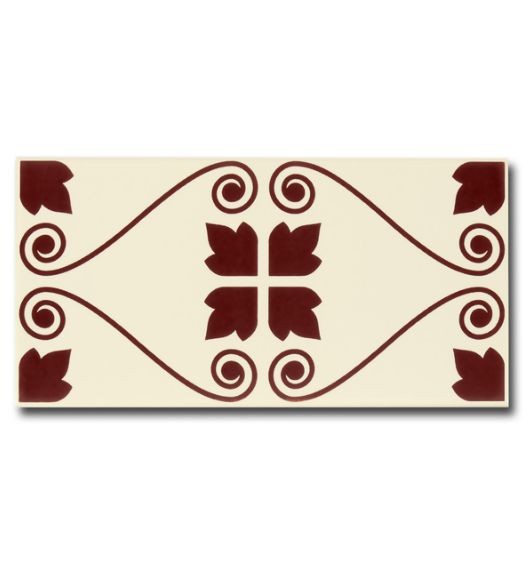 Vives Mugat-Rivoli Huchette Cereza 10x20 płytka ścienna 159206