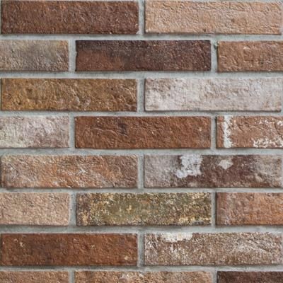 Gres-Cegła czerwona Rondine Bristol Red 6x25 tr, hb 12840