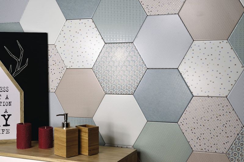 Bestile Fresh Hexagon 25,8x29 płytka heksagonalna patchwork 118092
