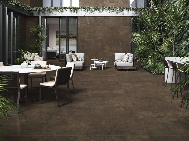 Baldocer Oneway Copper Lapado 60x60 płytki metalizowane gresowe 116799