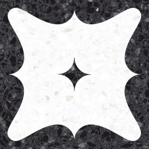 Vives Niza Lerici-R Carbon 20x20 płytki patchworkowe gresowe
