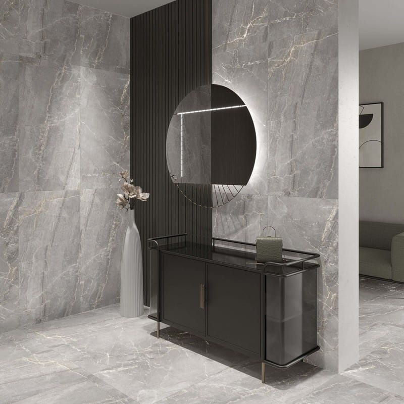 Dado Charm Grey 60x120 płytki gresowe imitujące kamień 124955