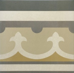 Płytki dekoracyjne EQUIPE CAPRICE BURGUNDY BORDER 20X20
