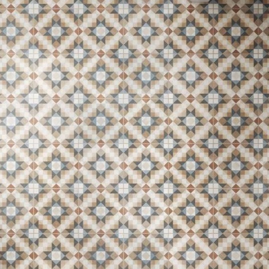 Płytki patchwork wzór klasyczny romby braz Peronda Fs Chester 45x45 dms 46145