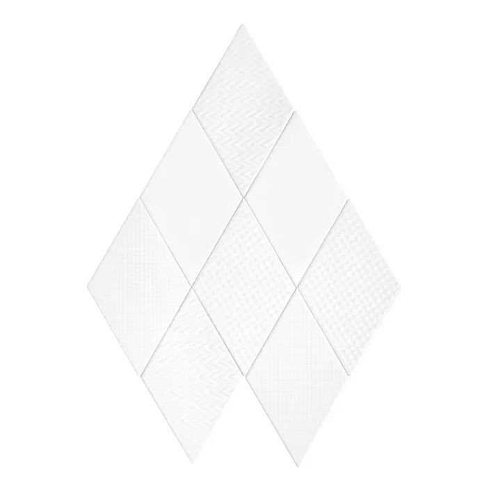 Dunin Rombic White 03 Matt 11,5x20 mozaiki dekoracyjne 103802