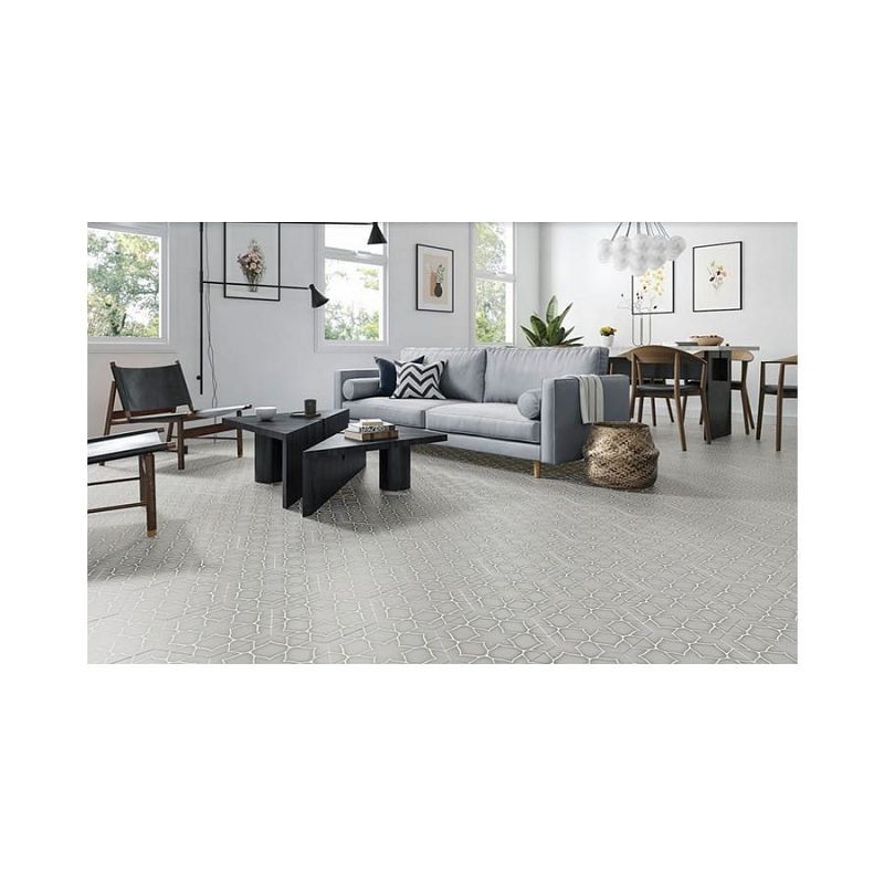 Realonda Kerala Grey Active 28,5x33 płytki gresowe heksagonalne 150045