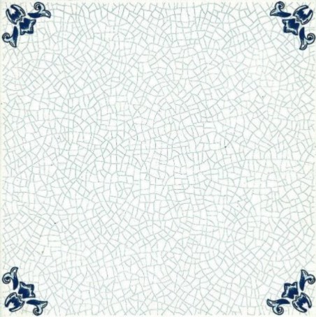 Płytki łazienkowe biale Mainzu Zocalo Cuarteo Azul 20X20 50402