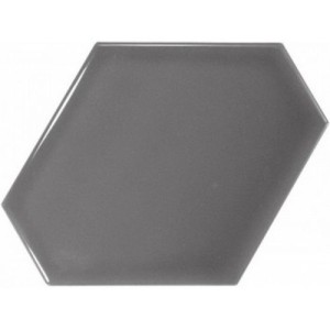 Equipe Scale Benzene Dark Grey 10,8x12,4 płytka ścienna