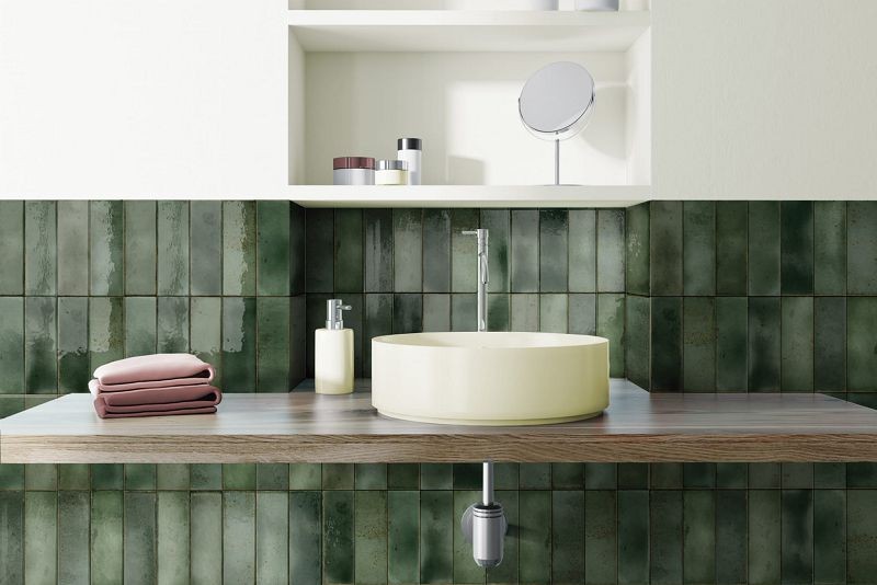 Estudio Amazonia Jade 6,5x20 płytka cegiełka 128900