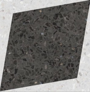 WOW Rhombus Decor Graphite 18,5x18,5 płytka gresowa