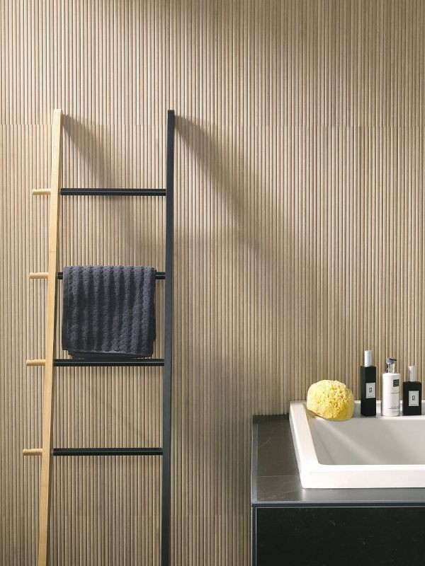 Porcelanosa Ice Nebraska Tea 45x120 płytki ścienne imitujące lamele 148338