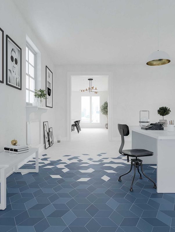 WOW Flow Diamond Blue 14x24 płytka gresowa 165954