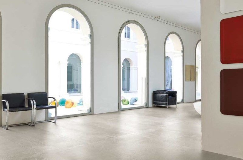 Płytki podłogowe beton przetarty szare Florim Floor Gres Rawtech Raw- White 757825 120x240 94606
