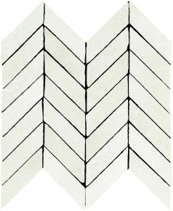 Marazzi Alchimia Mosaico Spina White 30x37 M3SC mozaika ścienna