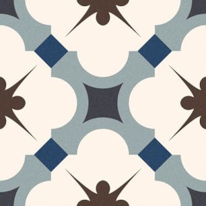 Gayafores Taco Grace Blue 16,5x16,5 płytka gresowa patchwork