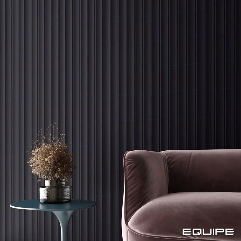 Equipe Vibe In Almost Black 6,5x20 płytki ścienne cegiełki 128590